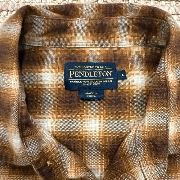 Pendleton Mens Plaid - Picture 2 of 3